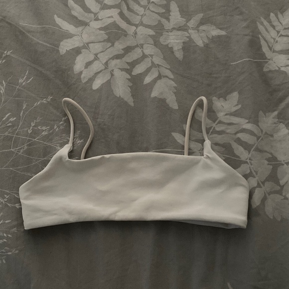 Ark Other - White square ark swimmer top